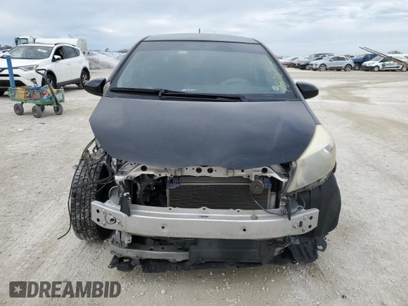 2013 Toyota Yaris L with VIN JTDJTUD39DD571928, listed as a Copart auction lot 78187364 with 242,227 mi miles and Salvage Title. Bid and sale history available at carsss.com. Image 5.