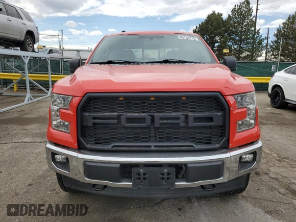 2017 Ford F-150 XL with VIN 1FTEW1EP9HKE18282, listed as a Copart auction lot 49731375 with 106,717 mi miles and Salvage Title. Bid and sale history available at carsss.com. Image 5.