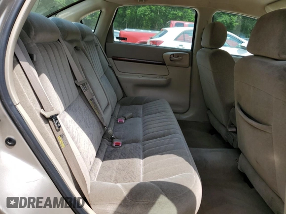 2002 Chevrolet Impala z VIN 2G1WF55E629195209, wystawiony jako Copart lot #54399365 z przebiegiem 106 226 mil mil oraz Szkoda całkowita • Salvage title. Historia ofert i sprzedaży dostępna na DreamBid. Obrazek 10.