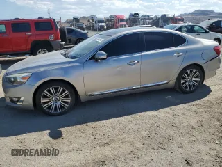 2014 Kia Cadenza Premium with VIN KNALN4D73E5137275, listed as a Copart auction lot 68643614 with 115,020 mi miles and Salvage Title. Bid and sale history available at carsss.com. Image 1.