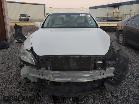 2013 Infiniti M37 with VIN JN1BY1AP8DM513534, listed as a Copart auction lot 81260434 with 222,756 mi miles and Salvage Title. Bid and sale history available at carsss.com. Image 5.