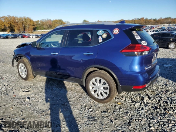 2017 Nissan Rogue S with VIN JN8AT2MV6HW013605, listed as a Copart auction lot 84361604 with 80,434 mi miles and Salvage Title. Bid and sale history available at carsss.com. Image 2.