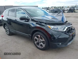 2019 Honda CR-V EX with VIN 5J6RW1H56KA030445, listed as a IAAI auction lot 42043513 with 137,087 mi miles. Bid and sale history available at carsss.com. Image 1.