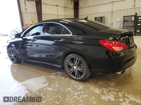 2015 Mercedes-Benz CLA 250 with VIN WDDSJ4EB7FN211172, listed as a Copart auction lot 50907865 with 123,017 mi miles and Clean Title. Bid and sale history available at DreamBid. Image 2.