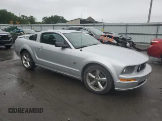 2008 Ford Mustang GT Deluxe with VIN 1ZVHT82HX85162578, listed as a Copart auction lot 61166105 with Not provided miles and Salvage title. Bid and sale history available at DreamBid. Image 4.