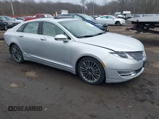 2015 Lincoln MKZ Hybrid with VIN 3LN6L2LU9FR607045, listed as a IAAI auction lot 41317642 with 94,123 mi miles. Bid and sale history available at carsss.com. Image 1.