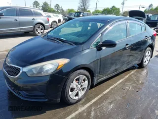 2014 Kia Forte LX with VIN KNAFK4A69E5147424, listed as a IAAI auction lot 41913598 with 117,503 mi miles. Bid and sale history available at carsss.com. Image 17.