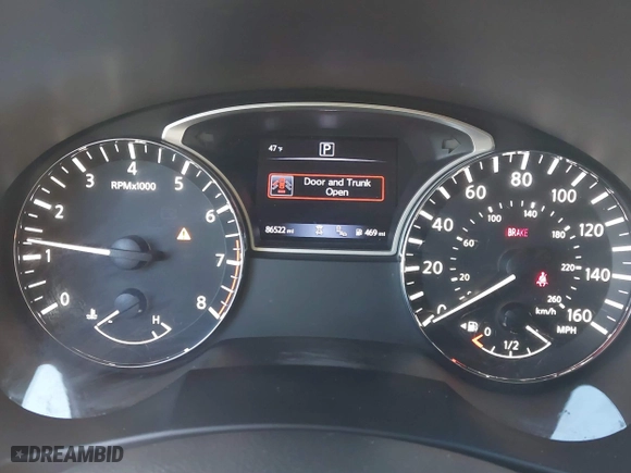 2018 Nissan Altima 2.5 SL with VIN 1N4AL3AP0JC142525, listed as a IAAI auction lot 41430252 with 86,522 mi miles. Bid and sale history available at carsss.com. Image 7.