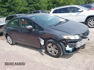 2015 Honda Civic LX with VIN 19XFB2F54FE058695, listed as a IAAI auction lot 42682706 with 127,111 mi miles and . Bid and sale history available at DreamBid. Image 1.