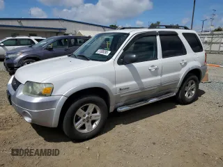 2007 Ford Escape Hybrid with VIN 1FMCU49H07KA54474, listed as a Copart auction lot 51008395 with 161,824 mi miles and Salvage Title. Bid and sale history available at carsss.com. Image 1.