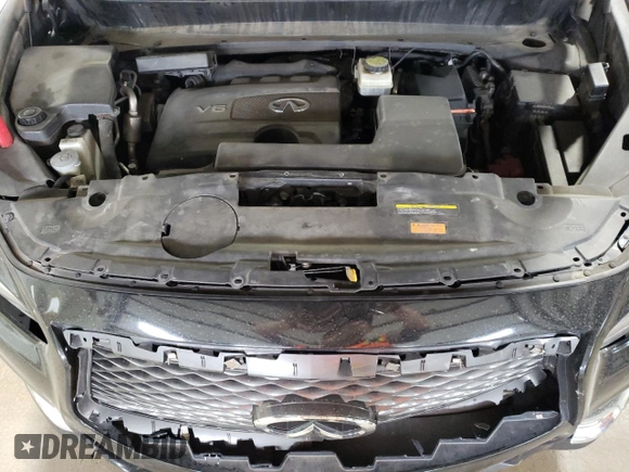2019 Infiniti QX60 Luxe with VIN 5N1DL0MM3KC518400, listed as a Copart auction lot 55280515 with 194,682 mi miles and Salvage title. Bid and sale history available at DreamBid. Image 12.