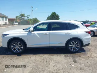 2022 Acura MDX Technology with VIN 5J8YE1H44NL035939, listed as a IAAI auction lot 42547724 with 45,642 mi miles and . Bid and sale history available at DreamBid. Image 14.