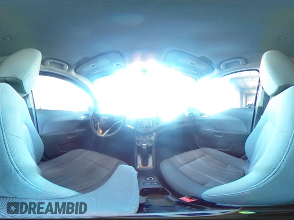 2015 Chevrolet Sonic LT with VIN 1G1JC5SH7F4134235, listed as a Copart auction lot 56666275 with 78,155 mi miles and Salvage title. Bid and sale history available at DreamBid. Image 14.