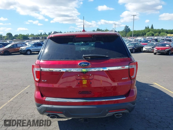 2018 Ford Explorer XLT with VIN 1FM5K8D8XJGB44996, listed as a IAAI auction lot 42703300 with Not provided miles and . Bid and sale history available at DreamBid. Image 17.