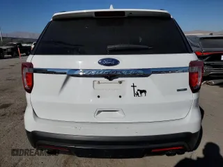 2017 Ford Explorer with VIN 1FM5K8BH4HGB07200, listed as a Copart auction lot 43288255 with 87,824 mi miles and Salvage Title. Bid and sale history available at carsss.com. Image 6.