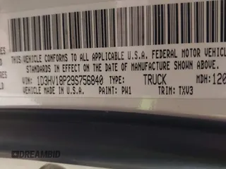 2009 Dodge 1500 TRX with VIN 1D3HV18P29S756840, listed as a IAAI auction lot 41286865 with 120,949 mi miles and . Bid and sale history available at carsss.com. Image 9.