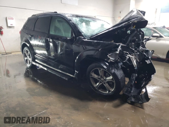 2017 Dodge Journey Crossroad Plus with VIN 3C4PDCGB5HT603620, listed as a Copart auction lot 82867864 with Not Provided miles and Non Repairable. Bid and sale history available at DreamBid. Image 4.