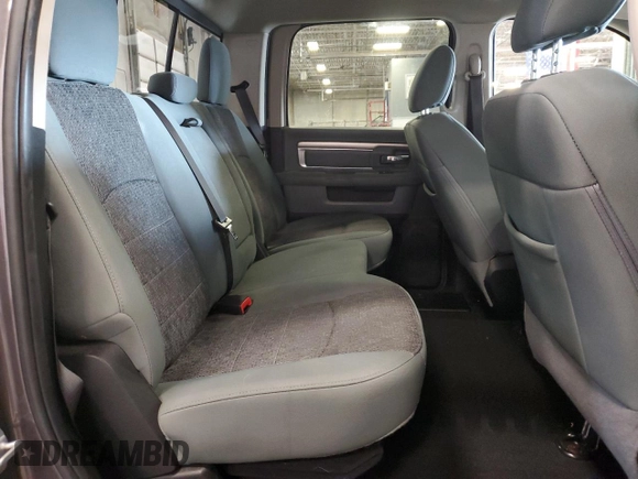2018 Ram 1500 Big Horn with VIN 3C6RR7LTXJG198280, listed as a Copart auction lot 47587635 with 80,998 mi miles and Salvage Title. Bid and sale history available at carsss.com. Image 10.
