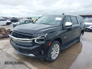 2024 Chevrolet Suburban Premier with VIN 1GNSCFKD9RR214598, listed as a IAAI auction lot 42201922 with 38,567 mi miles and . Bid and sale history available at DreamBid. Image 2.