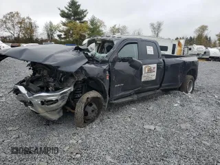 2020 Ram 3500 Tradesman with VIN 3C63RRGL3LG215970, listed as a Copart auction lot 73357694 with 0 mi miles and Clean Title. Bid and sale history available at carsss.com. Image 1.