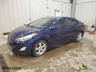 2013 Hyundai Elantra GLS with VIN 5NPDH4AEXDH436195, listed as a Copart auction lot 51185895 with 149,285 mi miles and Clean Title. Bid and sale history available at carsss.com. Image 1.