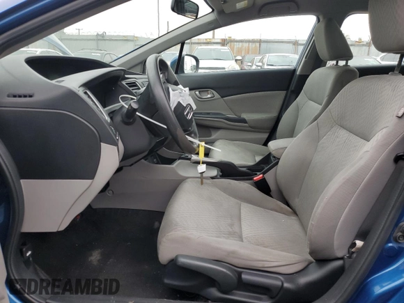 2015 Honda Civic Sedan LX with VIN 19XFB2F5XFE220989, listed as a Copart auction lot 55122805 with 116,410 mi miles and Salvage Title. Bid and sale history available at carsss.com. Image 7.