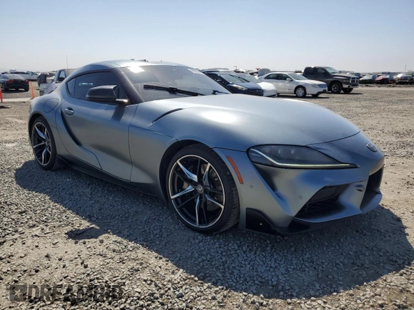 2021 Toyota Supra 3.0 with VIN WZ1DB0C06MW039378, listed as a Copart auction lot 49820965 with Not provided miles and Salvage title. Bid and sale history available at DreamBid. Image 4.