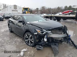 2018 Nissan Maxima S with VIN 1N4AA6AP8JC367024, listed as a IAAI auction lot 41576670 with 119,437 mi miles and . Bid and sale history available at DreamBid. Image 6.