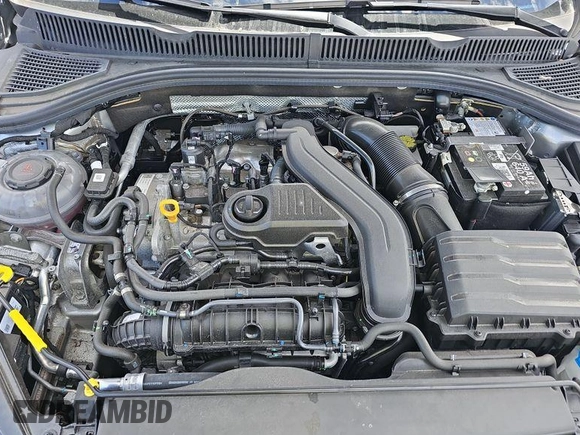 2024 Volkswagen Jetta S with VIN 3VW5M7BU8RM051840, listed as a IAAI auction lot 42852799 with 14,434 mi miles and . Bid and sale history available at DreamBid. Image 5.