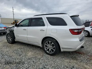 2017 Dodge Durango Citadel Anodized Platinum with VIN 1C4RDHEG7HC697743, listed as a Copart auction lot 82541273 with 80,398 mi miles and . Bid and sale history available at DreamBid. Image 2.