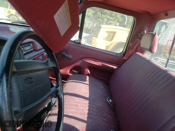 1995 Ford F-150 with VIN 1FTEF14N0SLA85293, listed as a Copart auction lot 72409494 with 0 mi miles and Salvage Title. Bid and sale history available at carsss.com. Image 9.