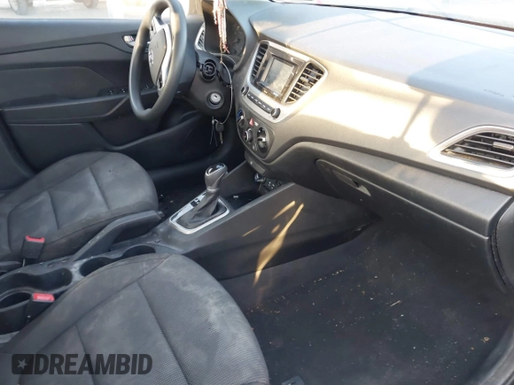 2019 Hyundai Accent SE with VIN 3KPC24A33KE077656, listed as a IAAI auction lot 42025342 with 109,403 mi miles. Bid and sale history available at carsss.com. Image 5.
