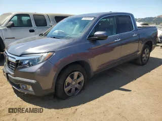 2020 Honda Ridgeline RTL-E with VIN 5FPYK3F76LB010841, listed as a Copart auction lot 59603935 with 53,055 mi miles and Salvage title. Bid and sale history available at DreamBid. Image 1.