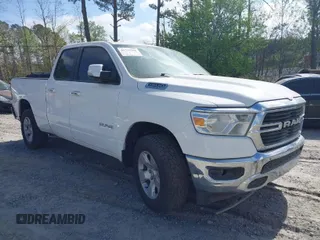 2020 Ram 1500 Big Horn with VIN 1C6SRFBTXLN122260, listed as a IAAI auction lot 41779396 with 171,886 mi miles. Bid and sale history available at carsss.com. Image 1.