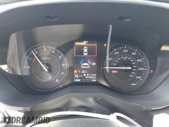 2021 Subaru Crosstrek Premium with VIN JF2GTAPC9M8321474, listed as a IAAI auction lot 42637682 with 34,920 mi miles and . Bid and sale history available at DreamBid. Image 7.