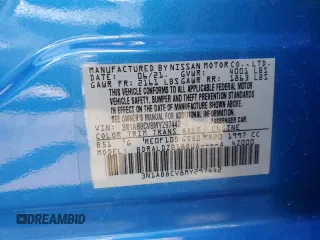 2021 Nissan Sentra SV with VIN 3N1AB8CV8MY297442, listed as a Copart auction lot 52731655 with 59,060 mi miles and Non Repairable. Bid and sale history available at DreamBid. Image 12.