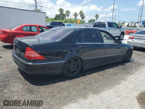 2006 Mercedes-Benz S 430 with VIN WDBNG70J56A473445, listed as a Copart auction lot 57299425 with 145,553 mi miles and Salvage title. Bid and sale history available at DreamBid. Image 3.