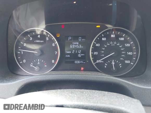 2017 Hyundai Elantra SE with VIN 5NPD74LF4HH069261, listed as a IAAI auction lot 41892093 with 100,644 mi miles and . Bid and sale history available at DreamBid. Image 7.