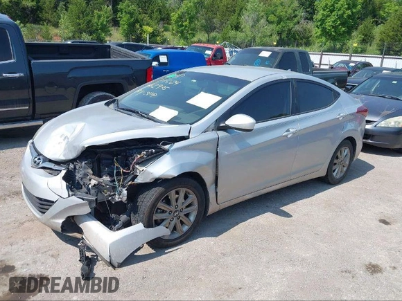 2014 Hyundai Elantra SE z VIN KMHDH4AE9EU043095, wystawiony jako IAAI lot #40867123 z przebiegiem 195 693 mil mil oraz . Historia ofert i sprzedaży dostępna na DreamBid. Obrazek 2.