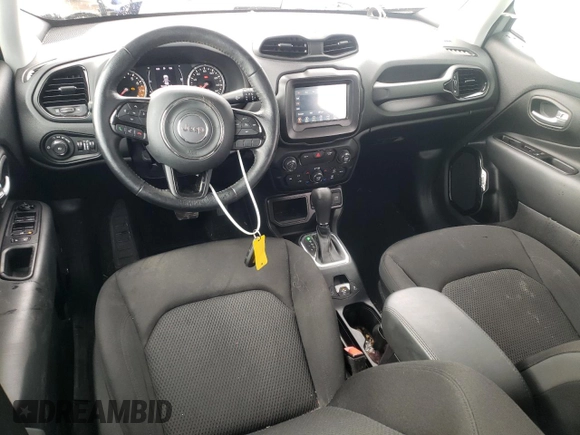 2020 Jeep Renegade Altitude with VIN ZACNJAB12LPK99579, listed as a Copart auction lot 43833865 with 25,059 mi miles and Salvage title. Bid and sale history available at DreamBid. Image 8.