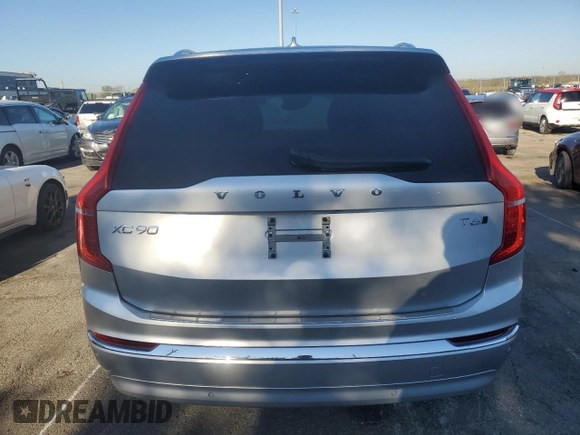 2022 Volvo XC90 Inscription with VIN YV4A221L5N1858808, listed as a Copart auction lot 74584894 with 29,330 mi miles and Salvage title. Bid and sale history available at DreamBid. Image 6.