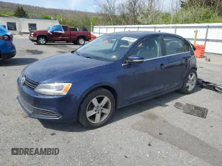 2013 Volkswagen Jetta TDI w/Premium with VIN 3VWLL7AJ9DM286905, listed as a Copart auction lot 53755935 with 203,789 mi miles and Salvage title. Bid and sale history available at DreamBid. Image 1.