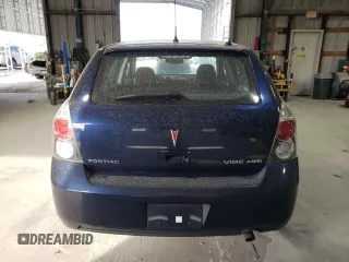 2010 Pontiac Vibe with VIN 5Y2SM6E07AZ403883, listed as a Copart auction lot 77337294 with 42,276 mi miles and Salvage Title. Bid and sale history available at carsss.com. Image 6.