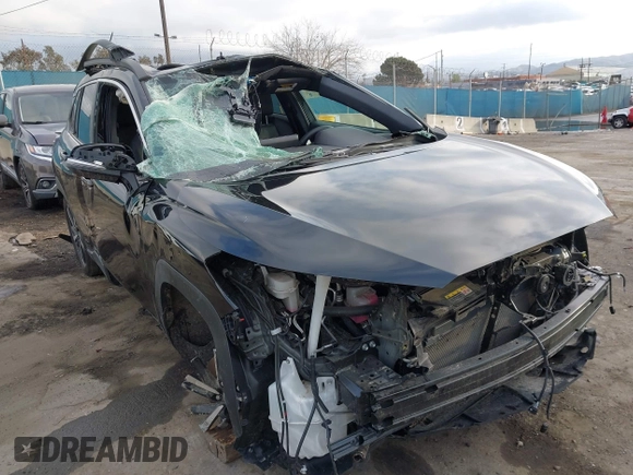 2024 Toyota Corolla Cross Hybrid S with VIN 7MUFBABG3RV019176, listed as a IAAI auction lot 41536647 with 36,428 mi miles and . Bid and sale history available at DreamBid. Image 1.