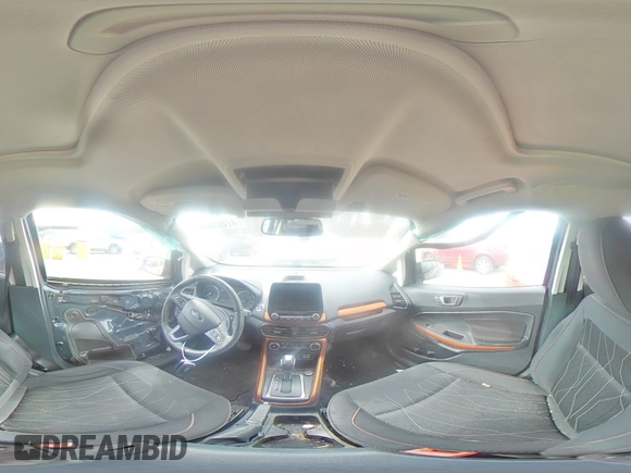 2021 Ford EcoSport SE with VIN MAJ3S2GEXMC439690, listed as a Copart auction lot 47822895 with 8,869 mi miles and Salvage Title. Bid and sale history available at carsss.com. Image 13.