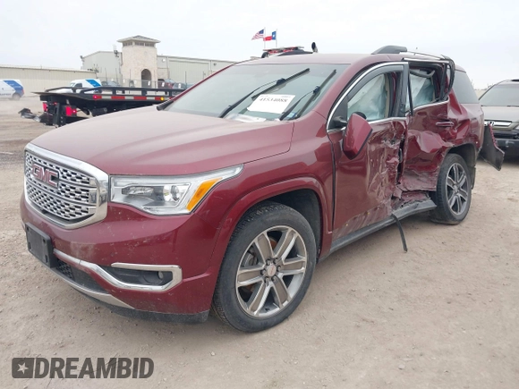 2018 GMC Acadia Denali with VIN 1GKKNXLSXJZ120843, listed as a IAAI auction lot 41534088 with 159,299 mi miles and . Bid and sale history available at DreamBid. Image 18.