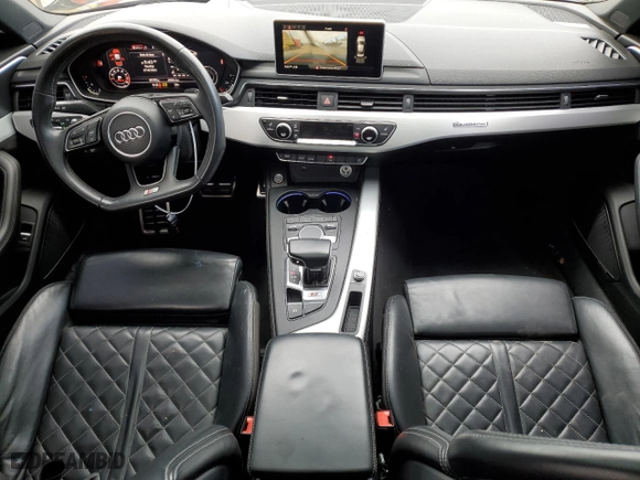 2018 Audi S4 Prestige with VIN WAUC4AF46JA132240, listed as a Copart auction lot 41404293 with 43,765 mi miles. Bid and sale history available at carsss.com. Image 8.