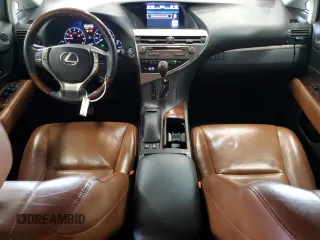 2015 Lexus RX 350 with VIN 2T2BK1BAXFC336070, listed as a Copart auction lot 53884185 with 118,069 mi miles and Salvage Title. Bid and sale history available at DreamBid. Image 8.