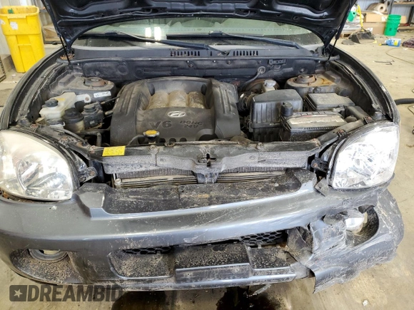 2003 Hyundai Santa Fe GLS with VIN KM8SC13D83U566100, listed as a Copart auction lot 47193955 with 166,060 mi miles and Non Repairable. Bid and sale history available at carsss.com. Image 14.