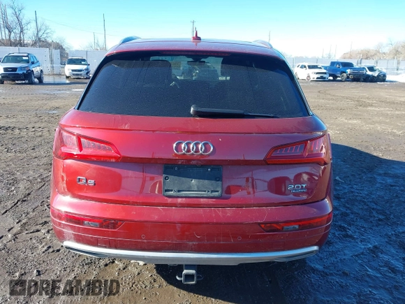 2018 Audi Q5 Prestige z VIN WA1CNAFY6J2104817, wystawiony jako IAAI lot #41644266 z przebiegiem 100 847 mil mil oraz . Historia ofert i sprzedaży dostępna na DreamBid. Obrazek 17.